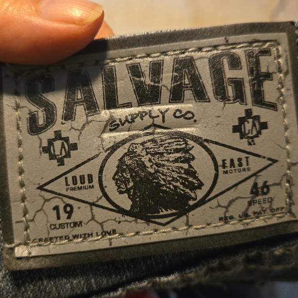 Buckle Salvage Supply Co Mayhem Bootcut Jeans Mens 36R Regular Fit - Picture 8 of 8